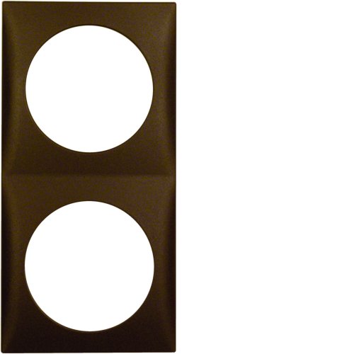 BERKER integro afdekraam 2v bruin mat 918262511 - 918262511 - 3200064