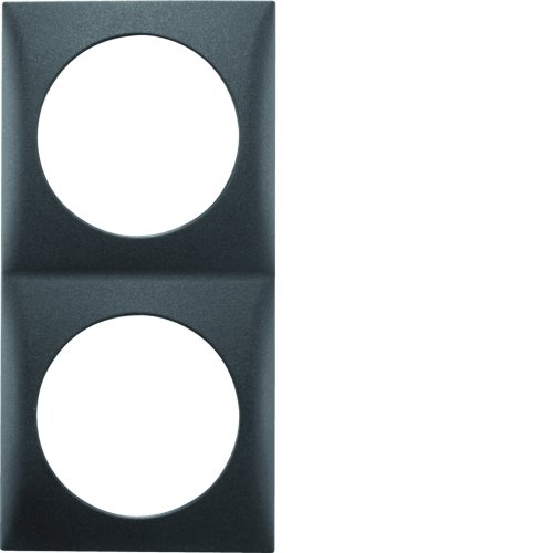 BERKER afdekraam 2v zwart integro - 918262515 - 3200047