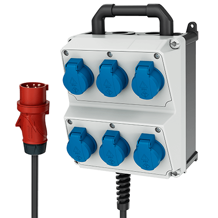 Mennekes AMAXX contactdoos combinatie 2 modules - 920032 3 - 20022563