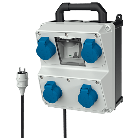 Mennekes AMAXX contactdoos combinatie 2 modules - 920033 2 - 20022564