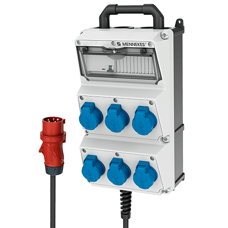 Mennekes AMAXX contactdoos combinatie 3 modules - 930024 3 - 20022622