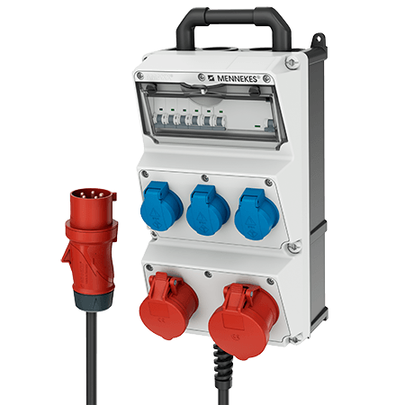 Mennekes AMAXX contactdoos combinatie 3 modules - 930025 3 - 20022623