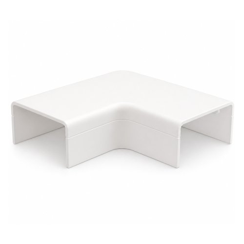 CANALIT systeem25 plattebocht 25x13 wit a2st CS25 PB W - 932001 - 2108260