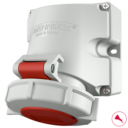 Mennekes WCD 16A 4P 11H 440V 60Hz IP67 - 9326 - 20022646