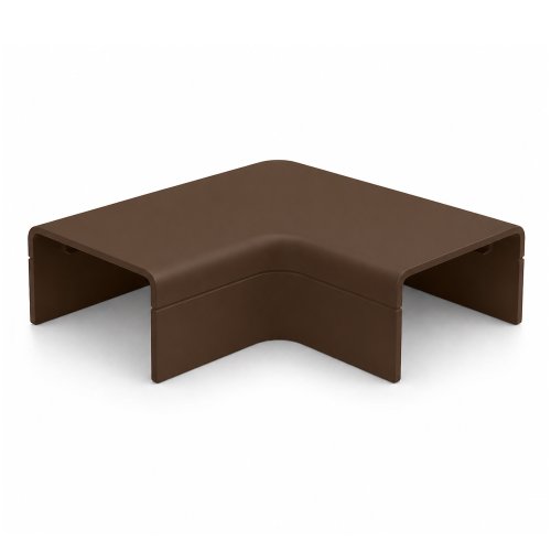 CANALIT systeem25 plattebocht 25x13 bruin a2st CS25 PB BR - 933001 - 2108280