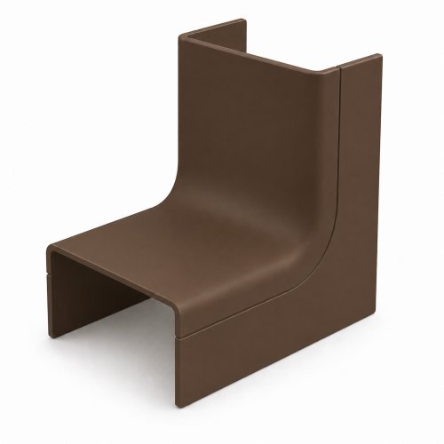 CANALIT systeem25 binnenbocht 25x13 bruin a2st CS25 BI BR - 933011 - 2108281