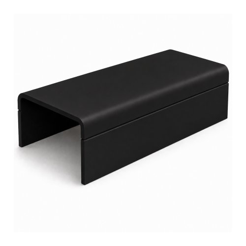 CANALIT Systeem25 koppelstuk met bodemstuk 25x13mm zwart - 934031 - 20041740