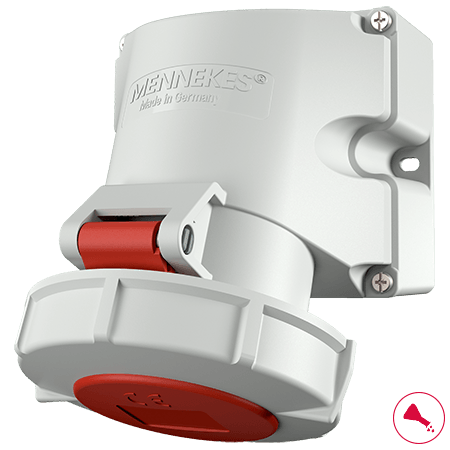 Mennekes WCD 32A 4P 11H 440V 60Hz IP67 - 9376 - 20022657
