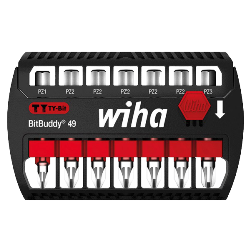 WIHA Bitset BitBuddy TY-Bit 49 7946 PZ1-PZ3, 7-delig - 9392714d 7d8d 4aad 8a7f 08c451678efb - 20014089