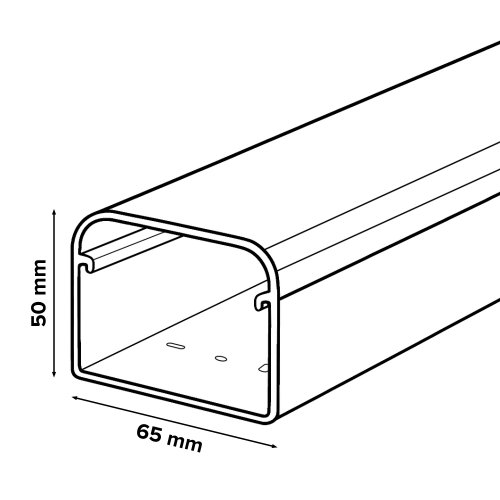 CANALIT airco goot 65x50 grijs a12x2mtr AC 65/50 G-24M - 940152 2 - 11010892