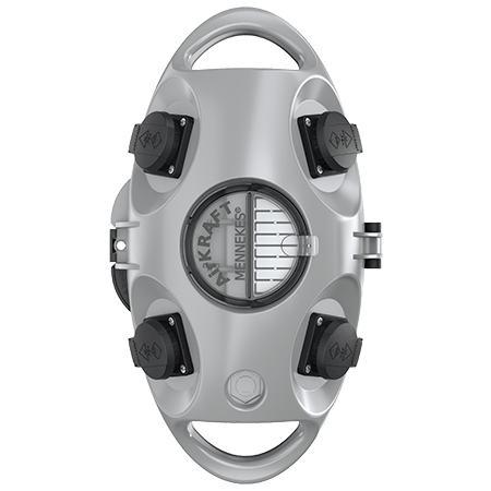Mennekes combinatie Airkraft zilver - 94551si 2 - 20022700