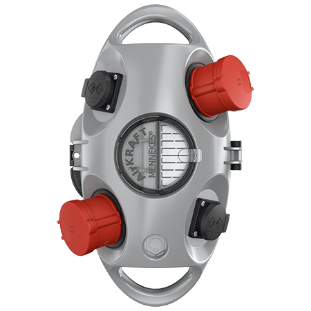 Mennekes combinatie Airkraft zilver - 94552si - 20022703