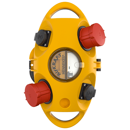 Mennekes combinatie Airkraft geel - 94553ge - 20022704