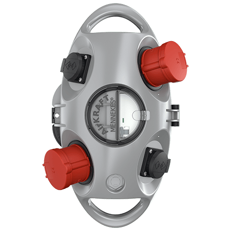 Mennekes combinatie Airkraft zilver - 94553si - 20022705