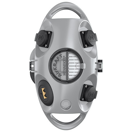 Mennekes combinatie Airkraft zilver - 94554si - 20022708