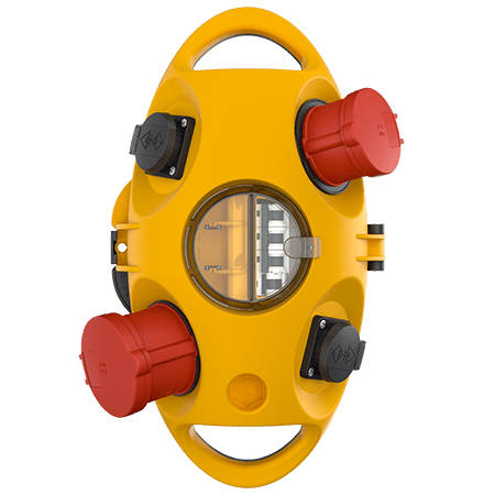 Mennekes combinatie Airkraft geel - 94564ge - 20022718