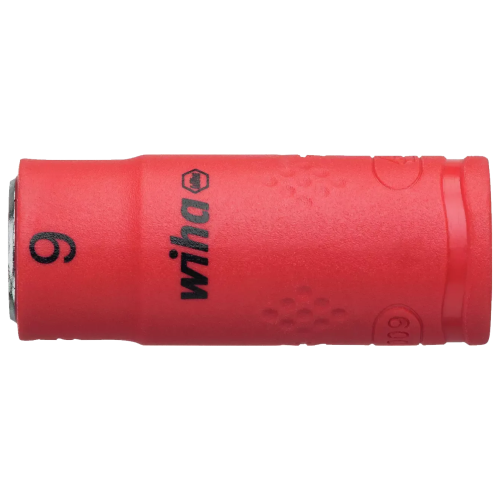 WIHA 1/4" Zeskantdop 1000V VDE 7209NS 9mm - 94dfe8ad 900d 42d8 a97a 5f2176a0f4e3 - 20012826