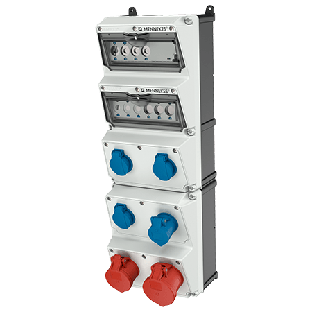 Mennekes AMAXX contactdoos combinatie 5 modules - 950005 2 - 20022728