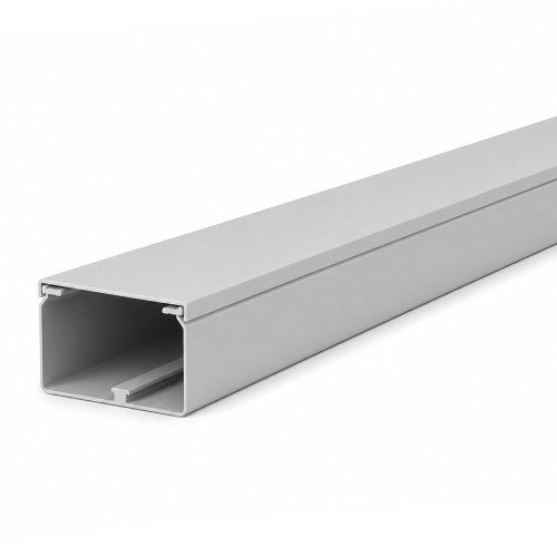 CANALIT Kabelkanaal 90x60mm grijs, 1x2 meter met folie - 951335 - 20041760