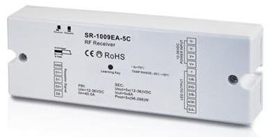INTEGRA ontvanger rf rgb+w+ww pwm 5x5a 600w - 9515917 - 9515917