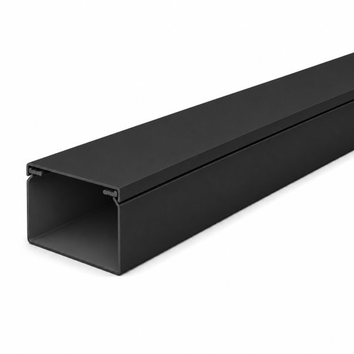 CANALIT Kabelkanaal 60x40mm zwart, 1x2 meter met folie - 952046 - 20041789