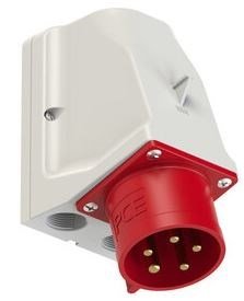 PCE toestel wcd opb 32a 5pol +bak - 9525 6 - 9525-6