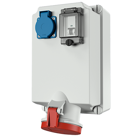 Mennekes contactdoos combinatie - 95354 2 - 20022752