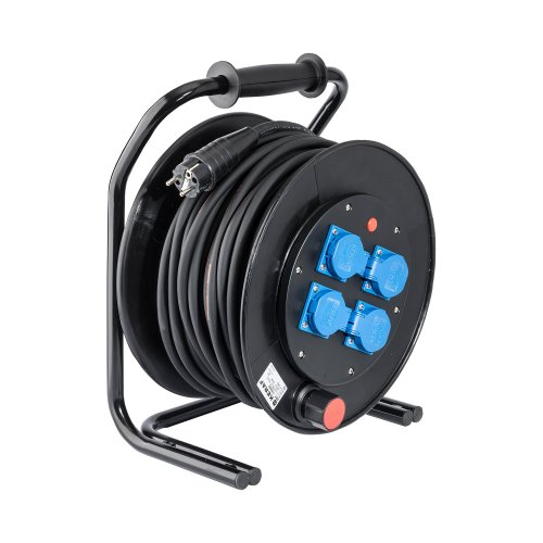 Keraf Kabelhaspel 40 m H07RN-F 3G1,5 4x mono kv - 96b107c8e16b759d18050d3959044f9c - 20157570