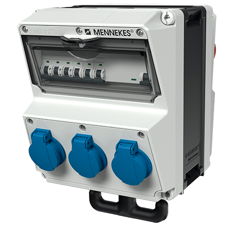 Mennekes AMAXX contactdoos combinatie ophangbaar - 970005 2 - 20022796