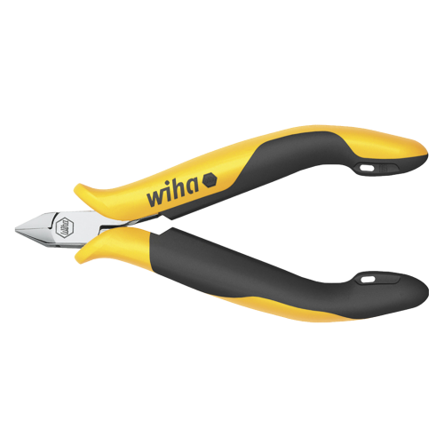 WIHA Zijkniptang Professional ESD Z40104. Smalle, spitse kop met facet - 98d94183 2aed 4363 959a 992fbdf4d6cb - 20013245