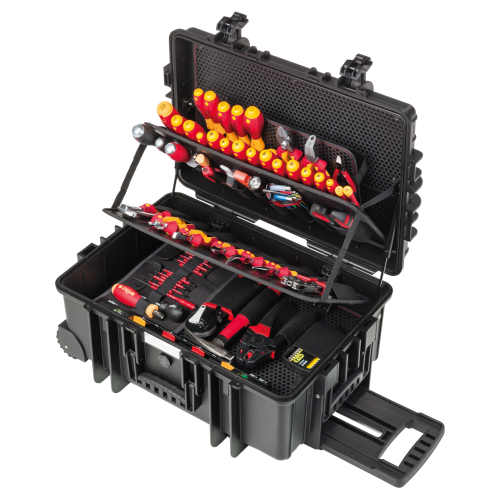WIHA Gereedschapskoffer Elektricien Competence XXL 2 9300-704, 116-del - 99656dfe 8453 4557 a9be 0bba37f4568b - 20014083