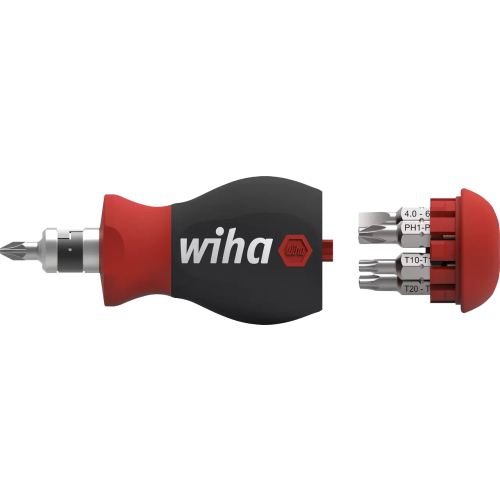 WIHA stubby schroevendraaier met 7-bits magazijn - 9ca20b25 aaa8 404c b1f6 175fa64c3825 - 11010375