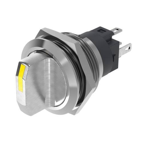 EAO Selectorswitch maintained 22mm  SUS304 flush/flat Ag plugin yellow 24V - 9d85514b1837fa74356f68c993edda2a - 20194566
