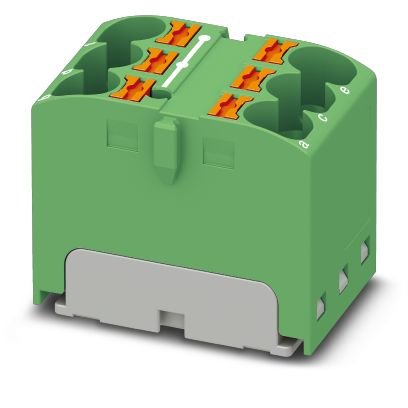 PHOENIX verdelerblok PTFIX 6X4 GN - 9d9e8e2a3bfa8731df268fbdb11a184b - 11006256