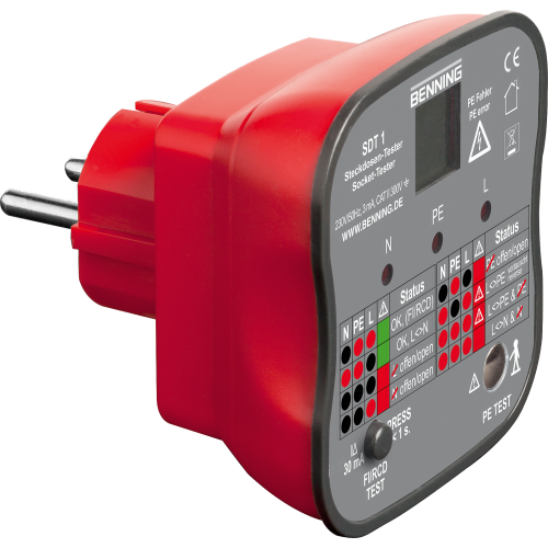 BENNING stekkerdoos tester SDT 1 - 9f0f379e 3fbe 4361 9f15 152ac32bf9e0 - 2035296