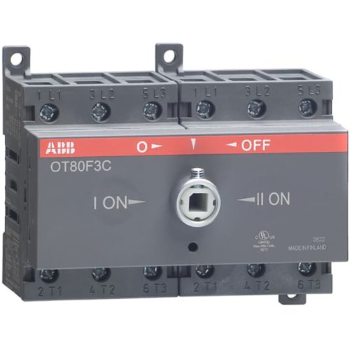 ABB Componenten Omkeerschakelaar 2 x 3P, 80 A I-O-II indicatie - 9iba029173 - 20095872