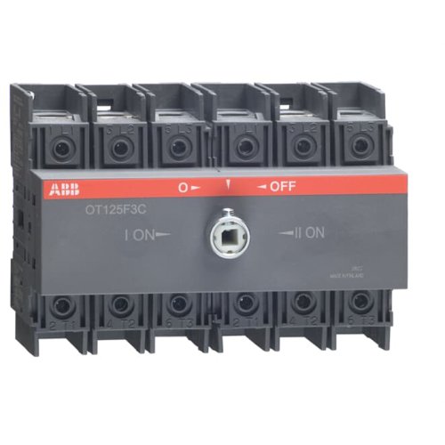 ABB Componenten Omkeerschakelaar  2 x 3P, 125 A I-O-II indicatie - 9iba031672 - 20095782