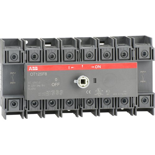 ABB Componenten Lastscheider 8P, 125 A bodem / DIN-rail montage - 9iba042369 - 20095787