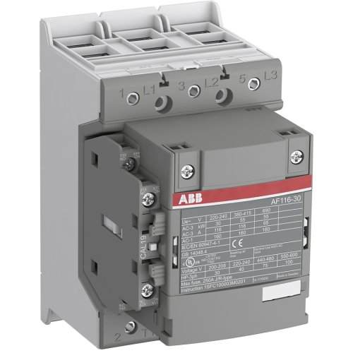 ABB Componenten Magneetsch. 55kW 400V 3P Spoel code 14 groot spanningsbereik Hulpconta - 9iba171674 - 20109915