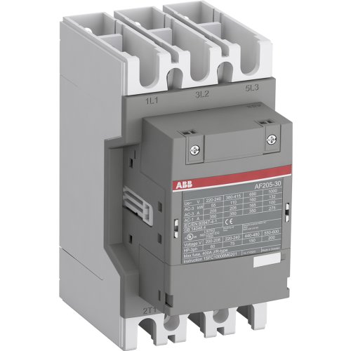 ABB Componenten Magneetsch. 110kW 400V 3P Spoel code 12 groot spanningsbereik Hulpcont - 9iba171829 - 20110174