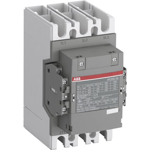 ABB Componenten Magneetsch. 110kW 400V 3P Spoel code 12 groot spanningsbereik Hulpcont - 9iba171889 - 20110176