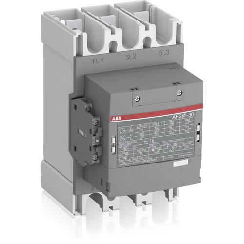 ABB Componenten Magneetsch. 140kW 400V 3P Spoel code 11 groot spanningsbereik Hulpcont - 9iba171895 - 20110224