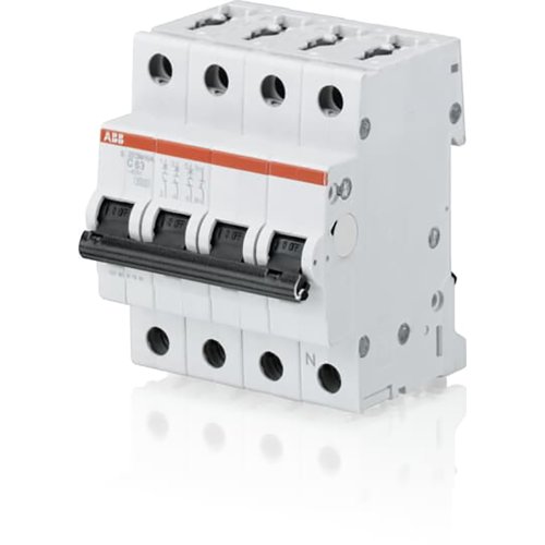 ABB Componenten Installatieautomaat 16A, 10kA, 4 polig, D kar. - 9iba177017 - 20116316