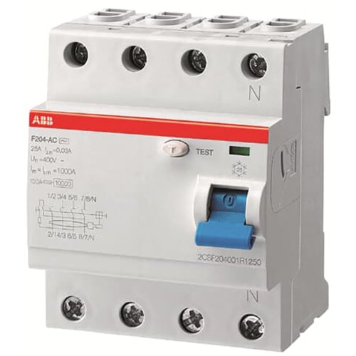 ABB Componenten Aardlekschakelaar 4P, 100A, 300mA, A type Selectief - 9iba181419 - 20124042