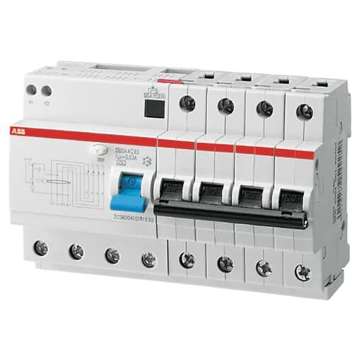 ABB Componenten DS204 A-C40/0.03 4P C40 30mA 6kA Type A - 9iba182093 - 20124636