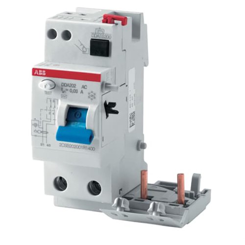 ABB Componenten Aardlekblok 25A, 0,1, 2 modules - 9iba182186 - 20123833
