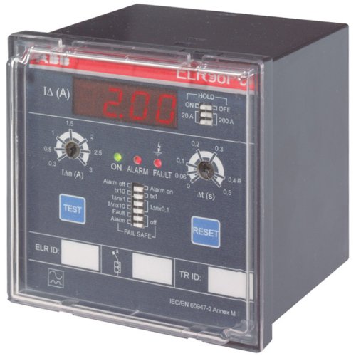 ABB Componenten ELR front paneel aardfout relay - 9iba182248 - 20124132
