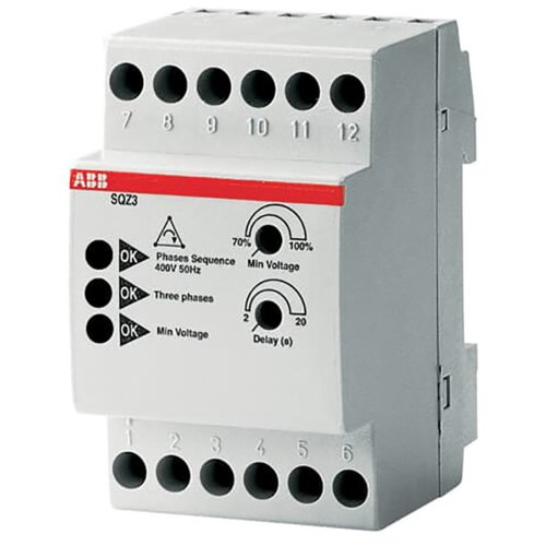 ABB Componenten Fase en fasevolgorde relais spanningsmeetrelais - 9iba182466 - 20124330