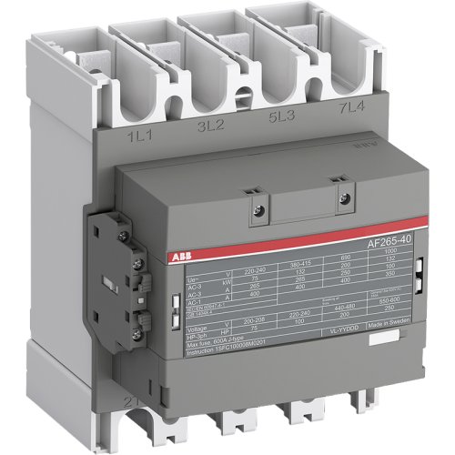ABB Componenten Magneetsch. 140kW 400V 4P Spoel code 13 groot spanningsbereik Hulpcont - 9iba188750 - 20110258