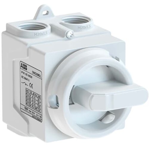 ABB Componenten Werkschakelaar 4P 20A, IP67 wit - 9iba194145 - 20097069